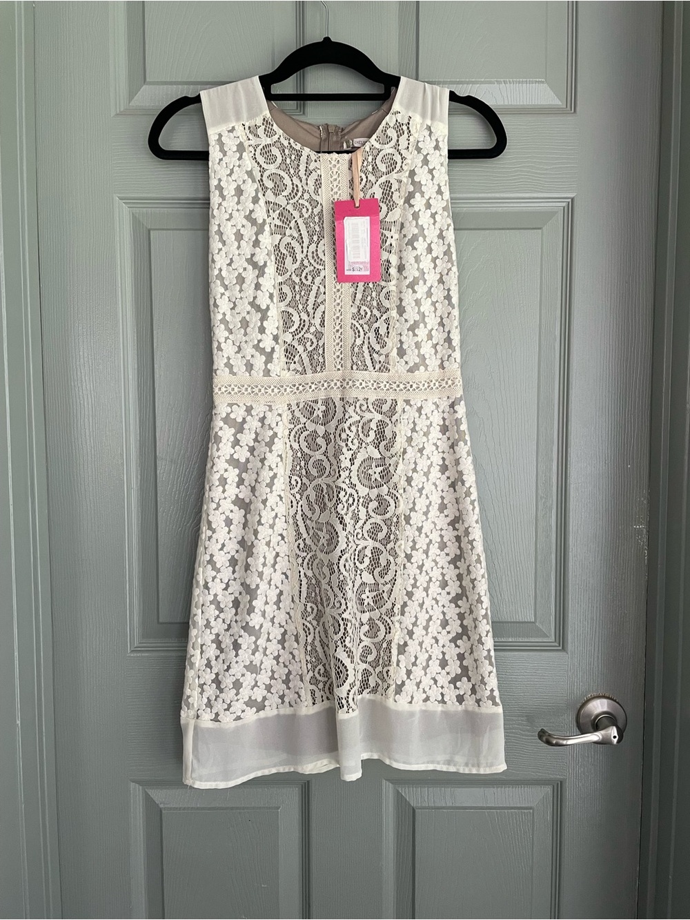 Anthropologie Chelsea & Violet Lace Mini Dress NWT Size Small